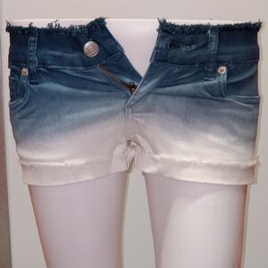 Stylish Ombre Denim Women Shorts